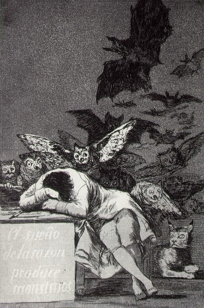 Grabado de Francisco Goya
